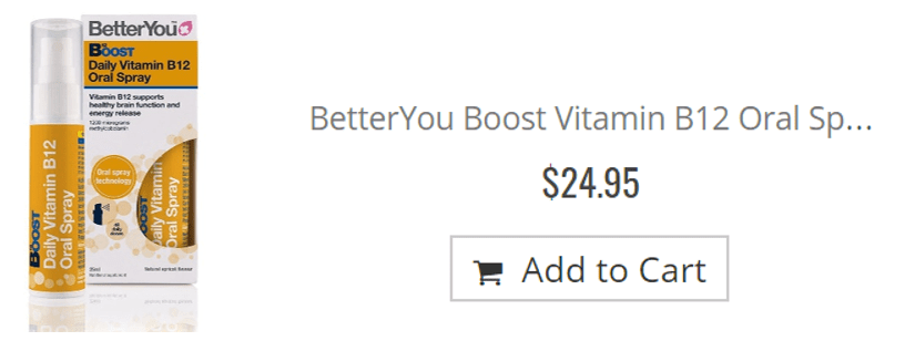 BetterYou Daily Vitamin B12 Oral Spray