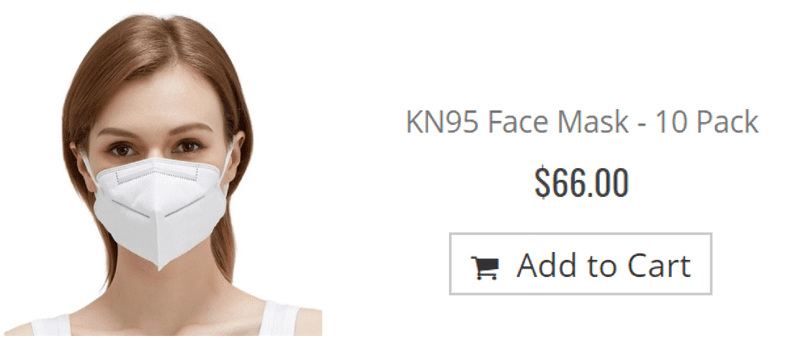 KN95 Masks - 10 Pack